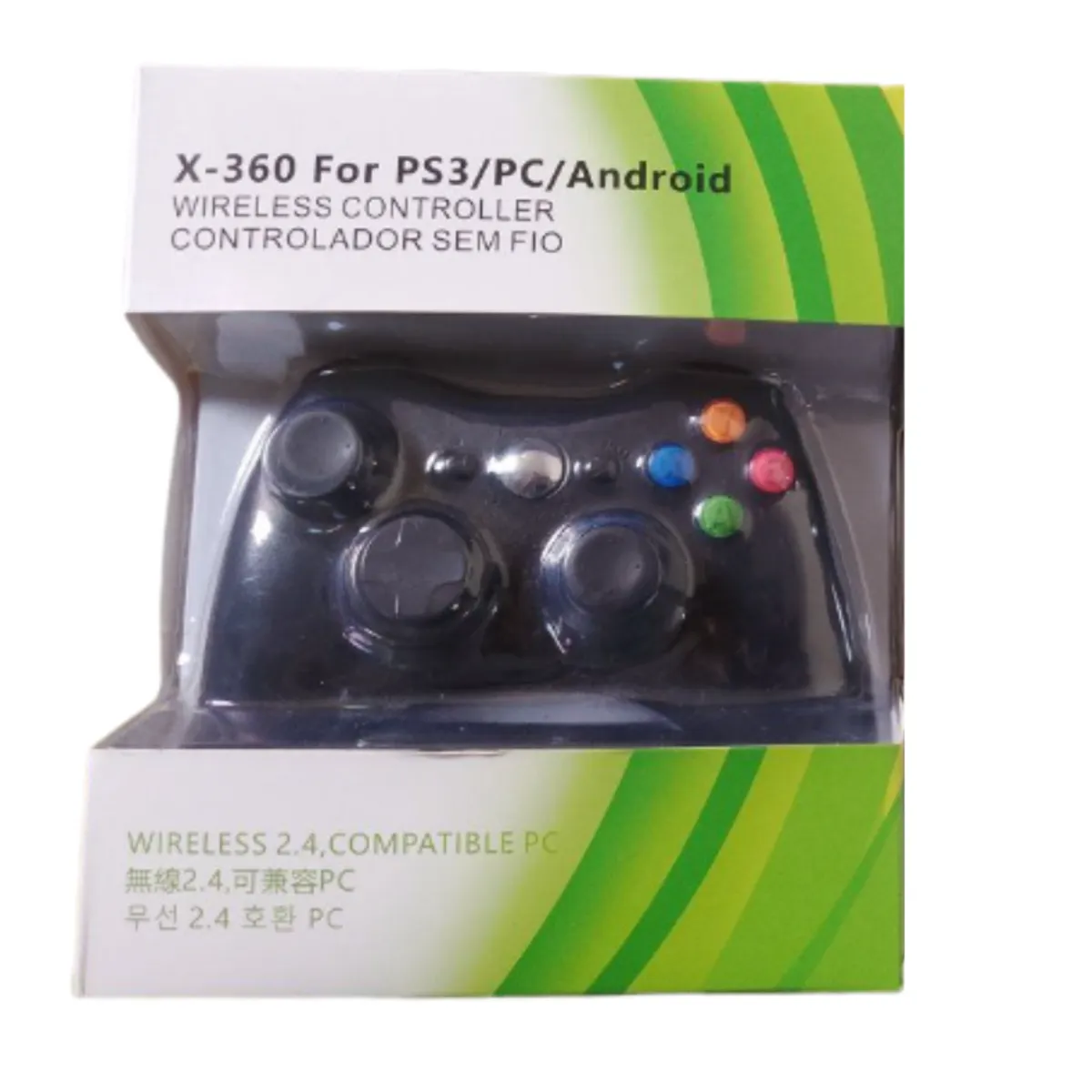 GENERICO - Mando Joystick Inalambrica Compatible Xbox 360 PS3 PC Android