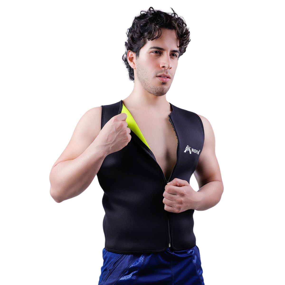 CHALECO CON CIERRE HOMBRE talla S, marca ARGYM - Foto Principal