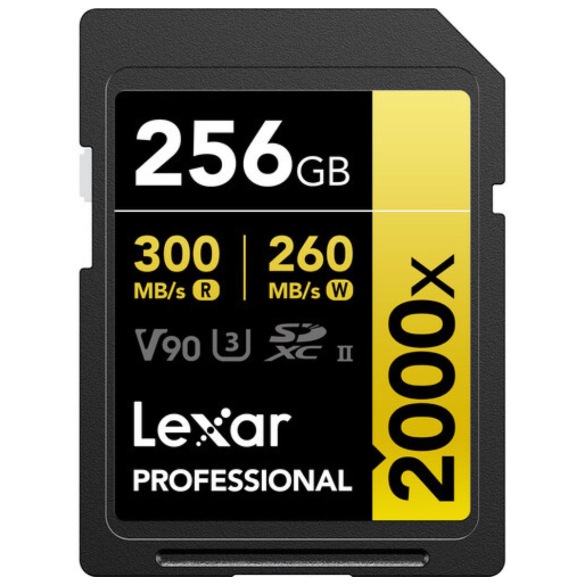 LEXAR - Memoria SDXC UHS-II Lexar Professional 256GB - W300MBs -R260MBs 2000x