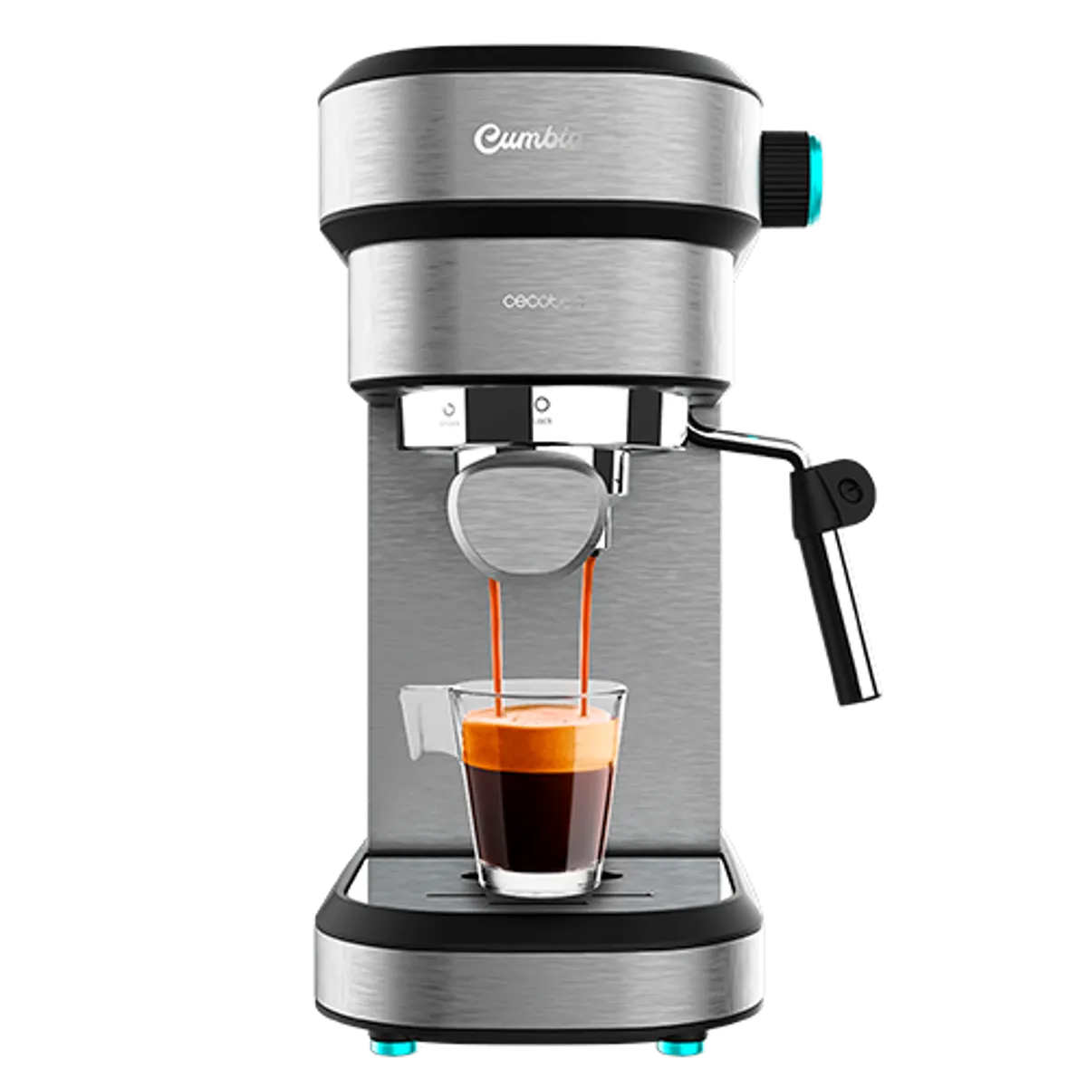 CECOTEC - Cafetera Espresso Cafelizzia 890 Grey