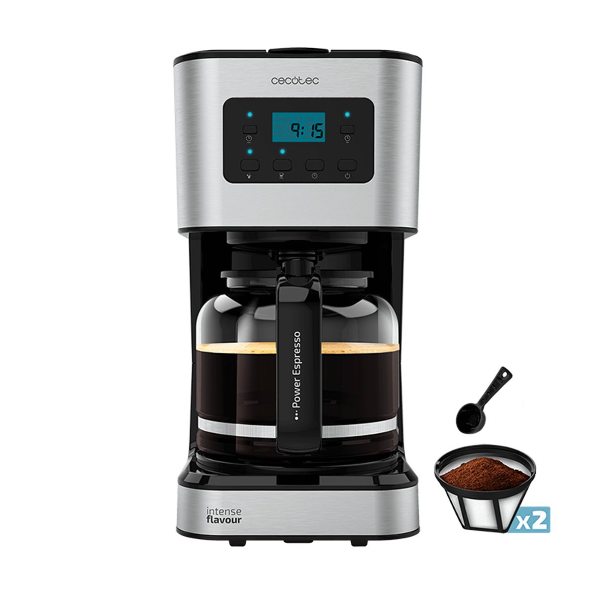 CECOTEC - Cafetera De Goteo Coffee 66 Smart Plus