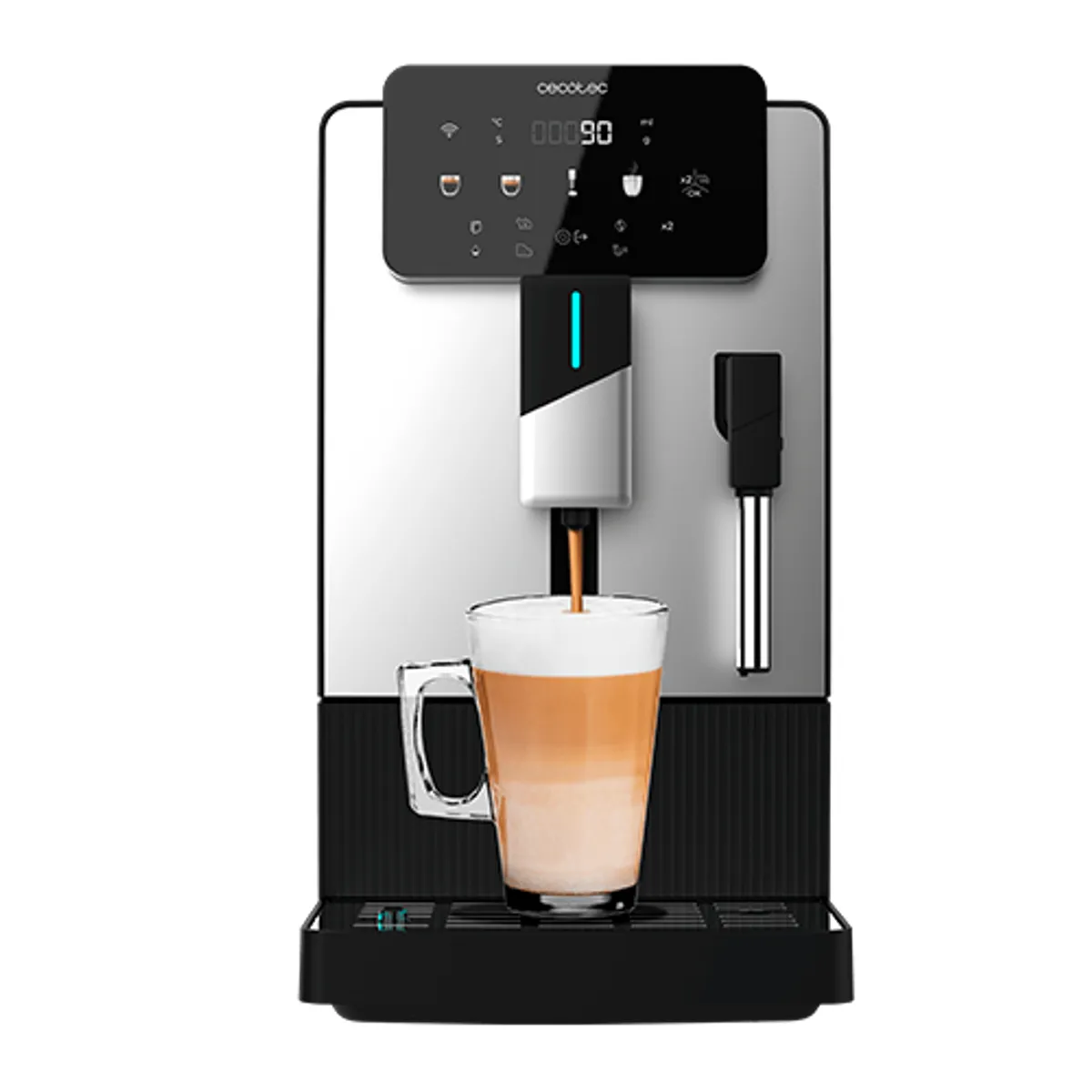 CECOTEC - Cafetera Superautomática Cremmaet Steam
