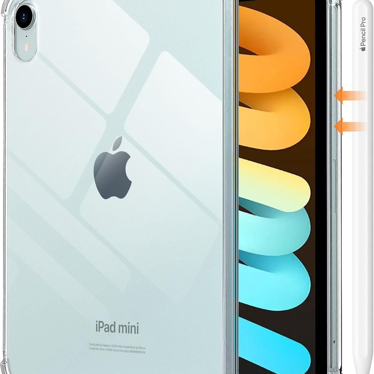 GENERICO - Case Protector Transparente para iPad mini A17 Pro / mini 7 / mini 6