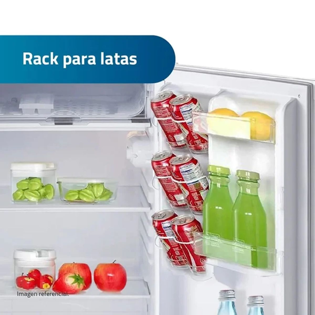 INDURAMA - FRIGOBAR INDURAMA RI-159CR 122L  Cromado