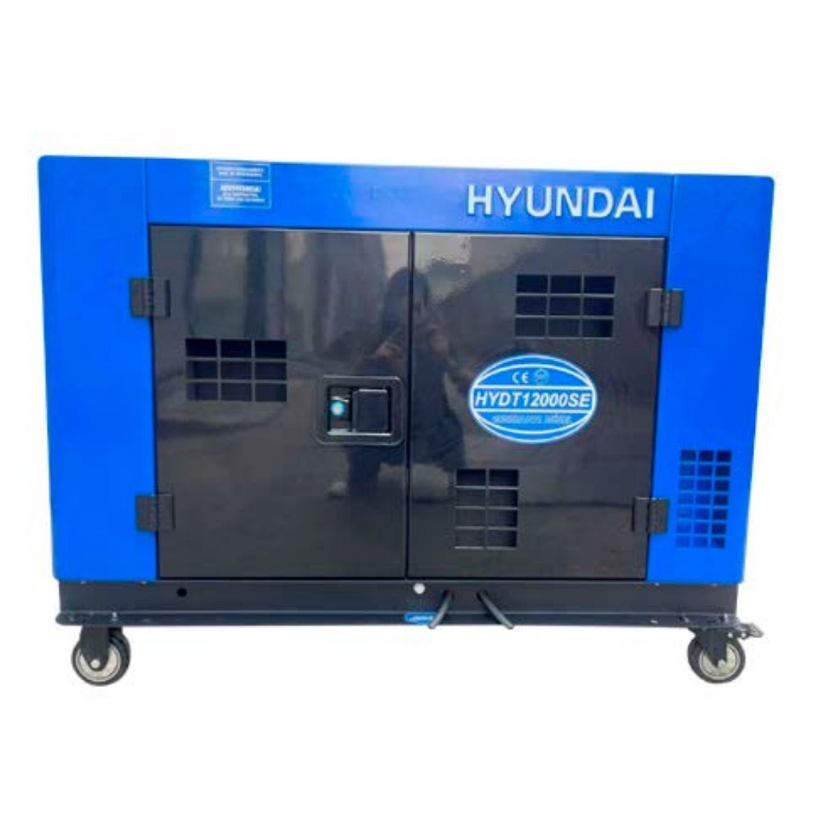 HYUNDAI - Generador Diesel Hyundai HYDT12000SE 95 KW 18 HP Trifásico