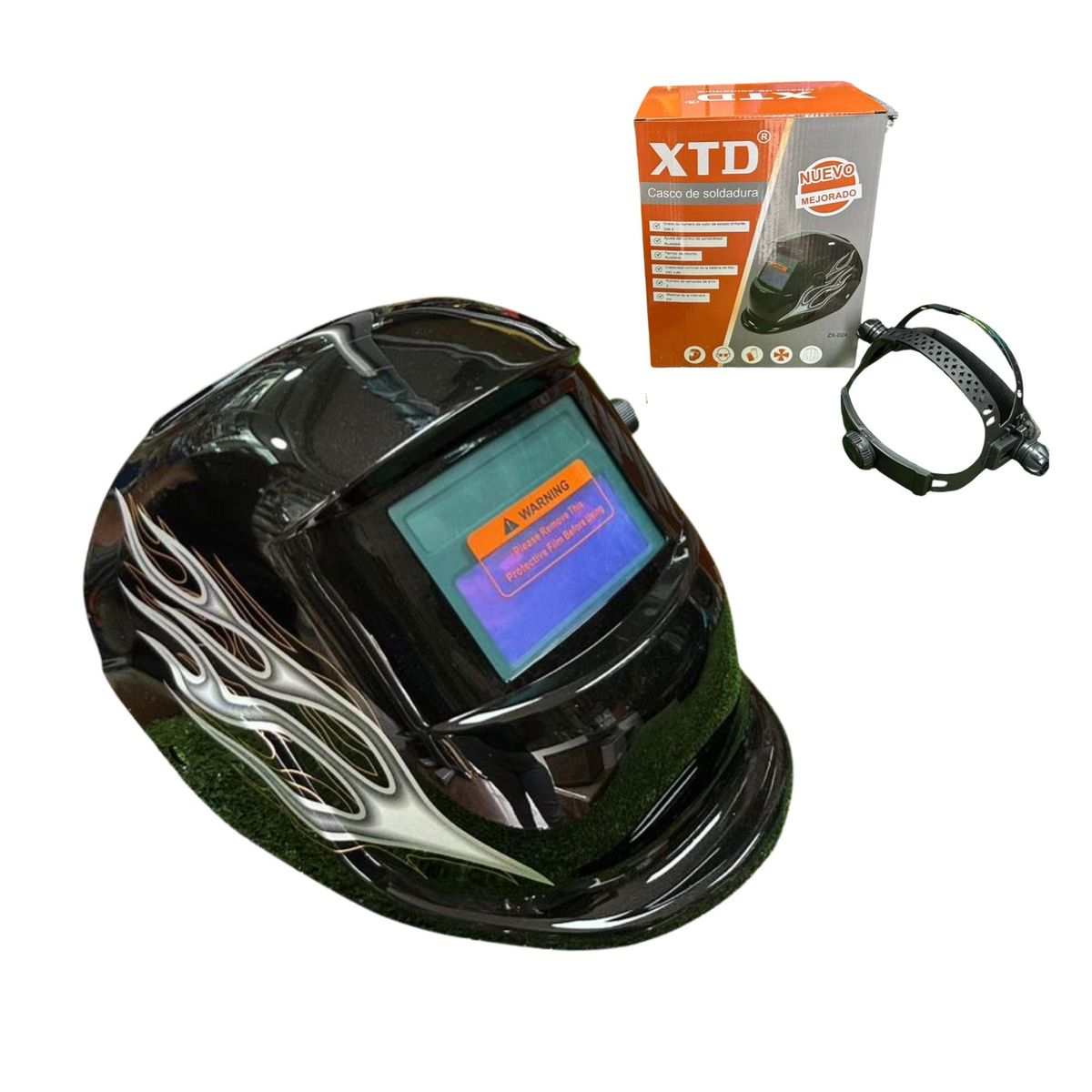 XTD - Máscara Fotosensible Automática para Soldadura MIG TIG MMA