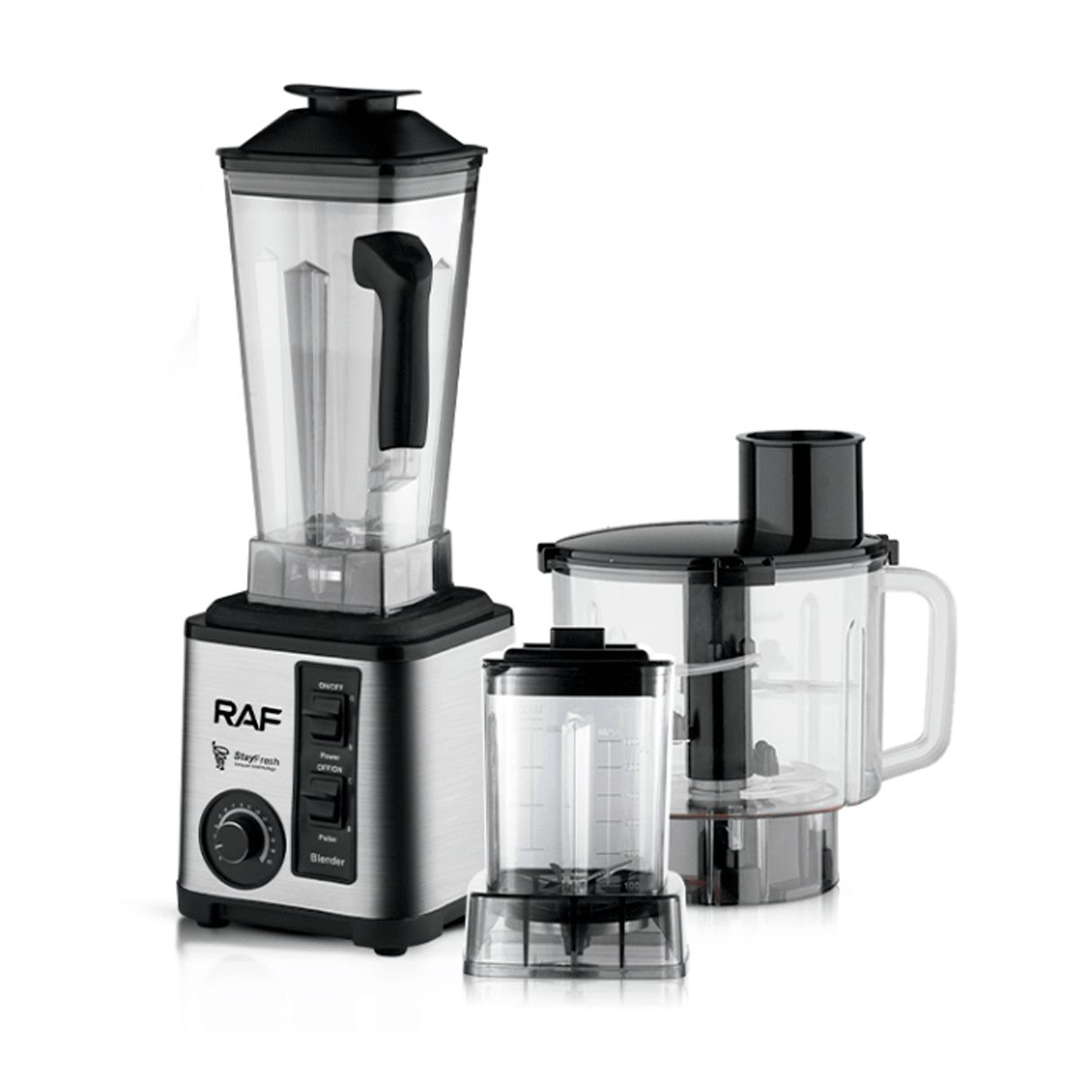 GENERICO - Licuadora 3en1 3L color gris