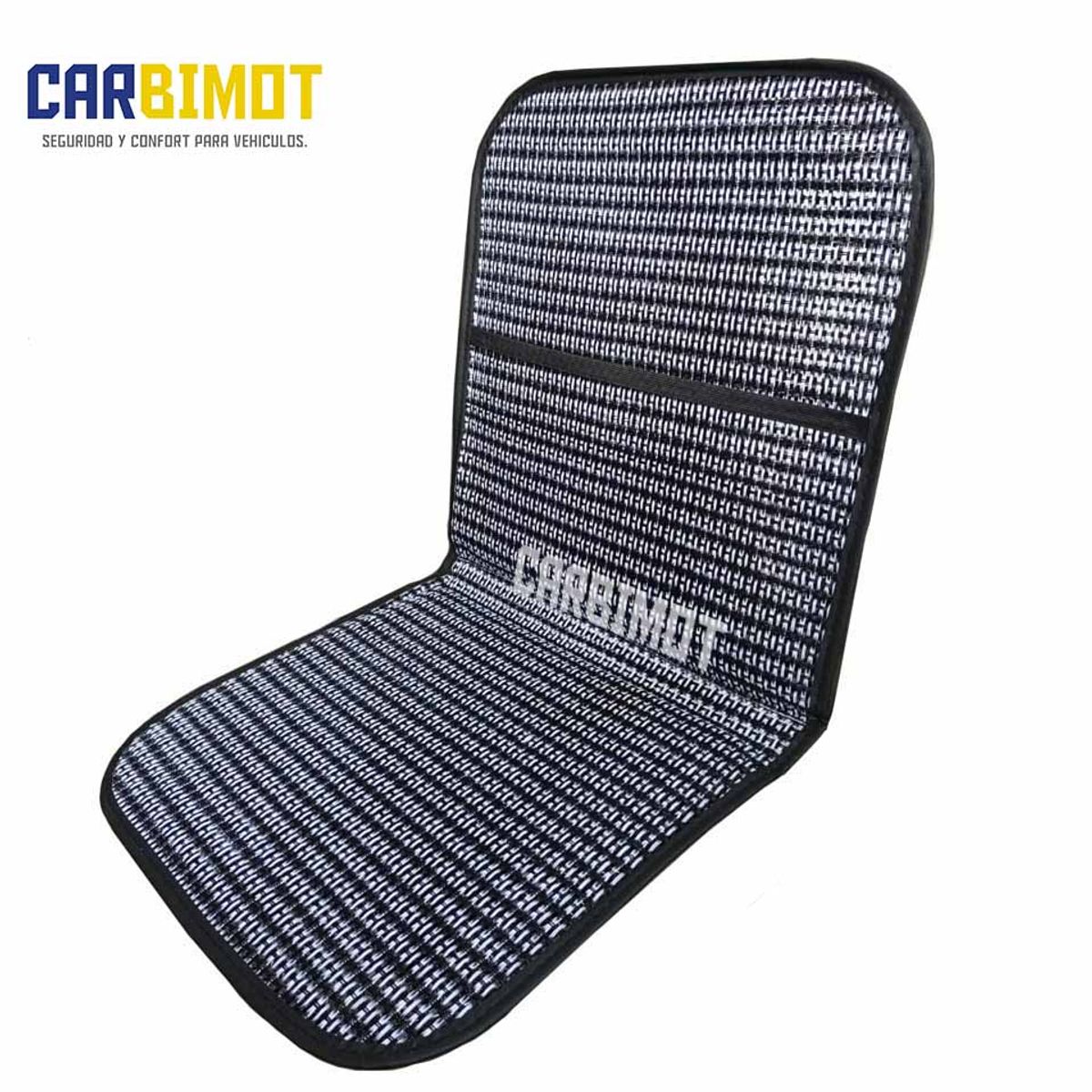 GENERICO - RESPALDAR FRESCO NEGRO PARA ASIENTOS DE VEHICULOS