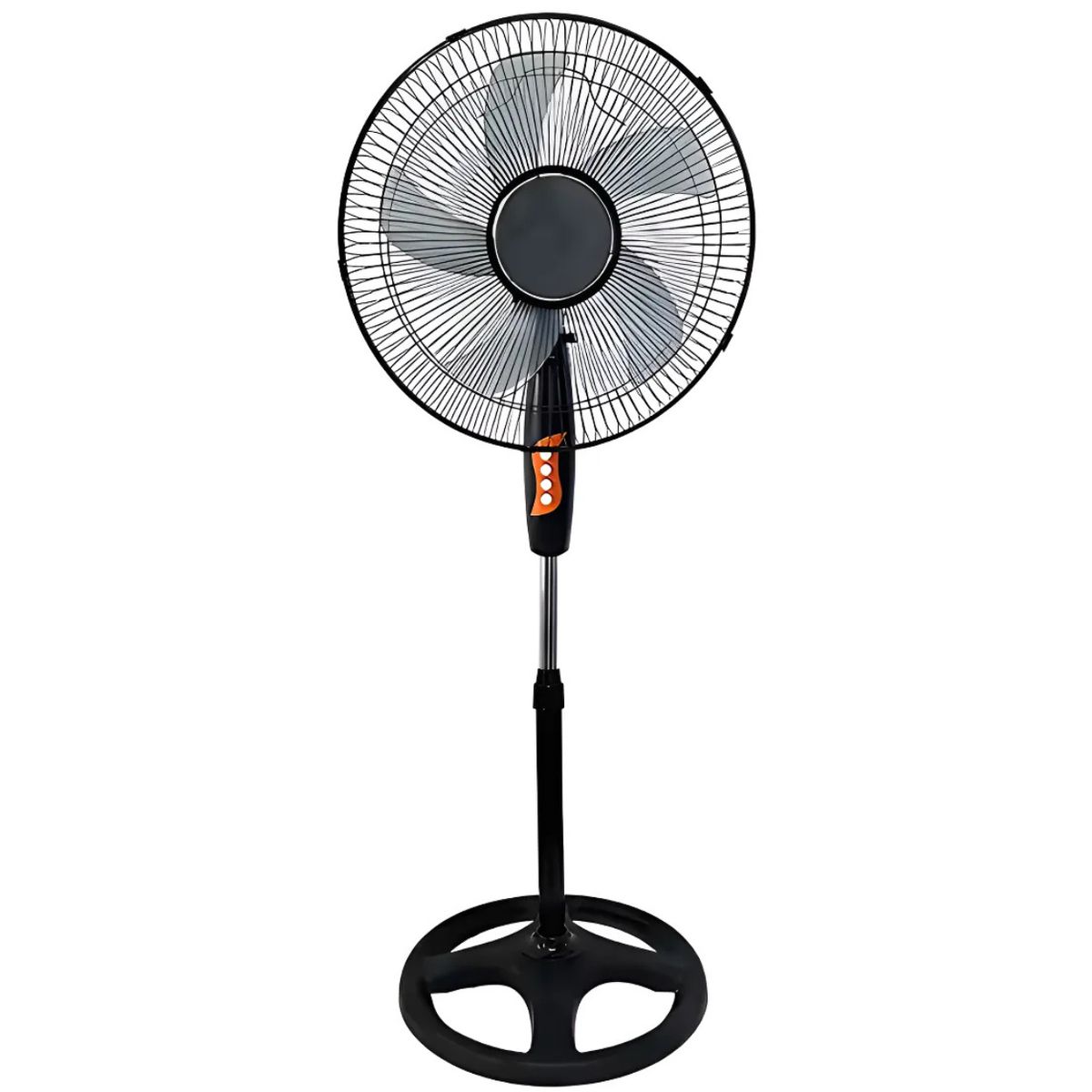 GENERICO - Ventilador Pedestal De 16 5 Aspas Y 3 Velocidades
