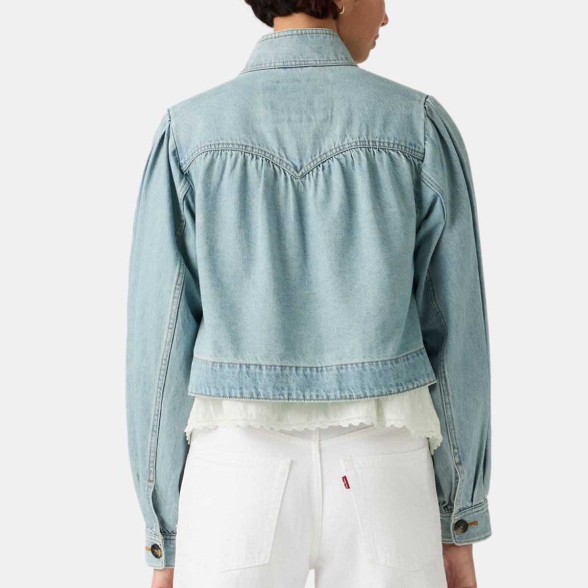 LEVIS - Casaca Mujer Parker Pretty Short Coat Azul Levis