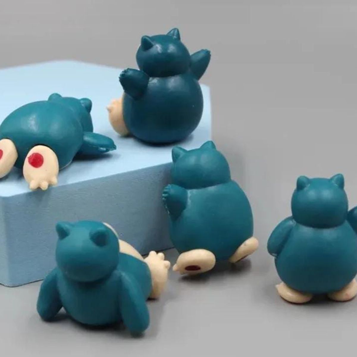GENERICO - SET POKEMON SNORLAX 5 UNID