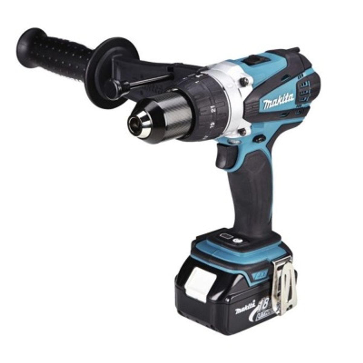 MAKITA - Taladro Percutor 12 18V 91Nm LXT MAKITA DHP458RFE