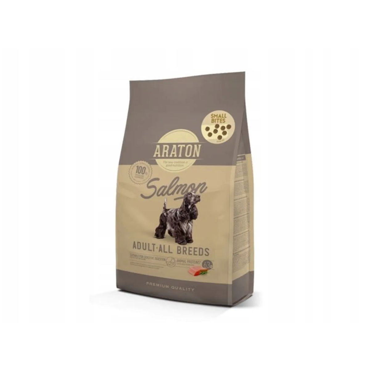 GENERICO - ARATON Alimento para Perros Adulto Salmón Todas las Razas 15 kg