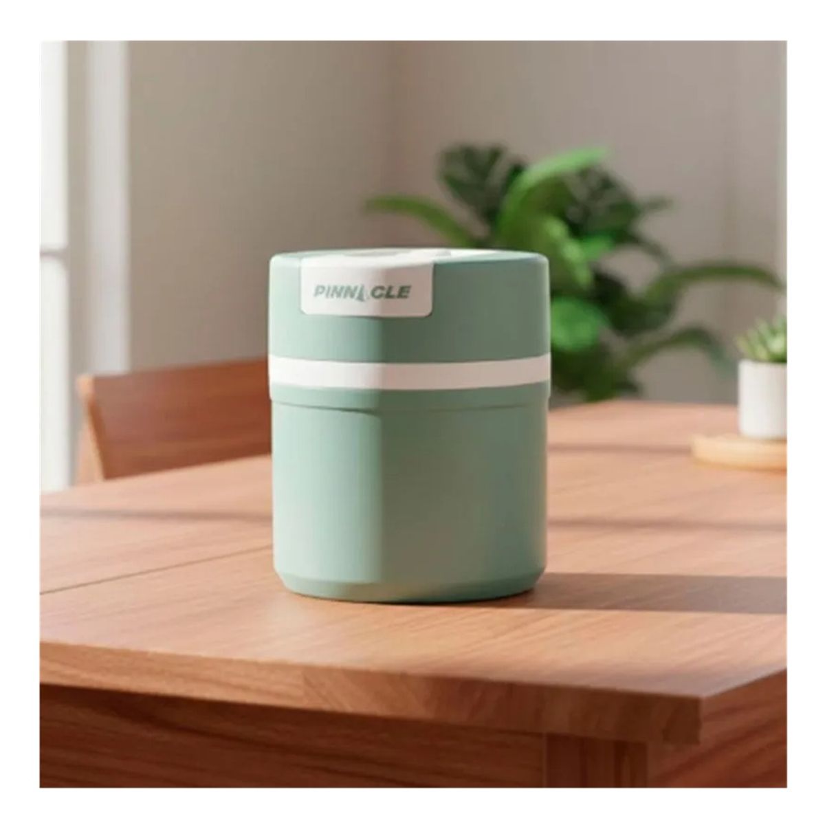 GENERICO - TERMO DE COMIDA DE ACERO INOXIDABLE POGO VERDE 400 ML