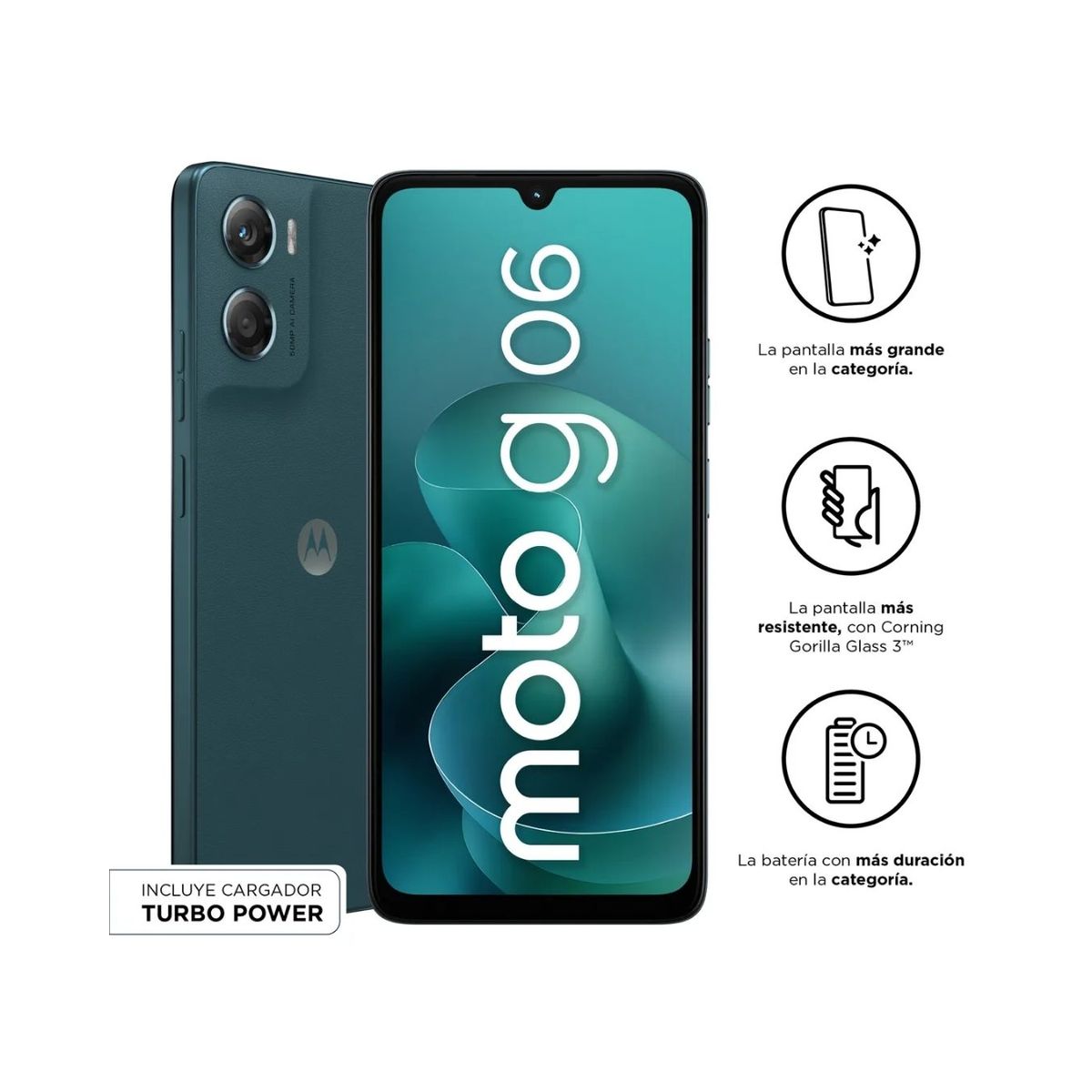 MOTOROLA - Celular Moto G06 4gb Ram  + 128gb Azul