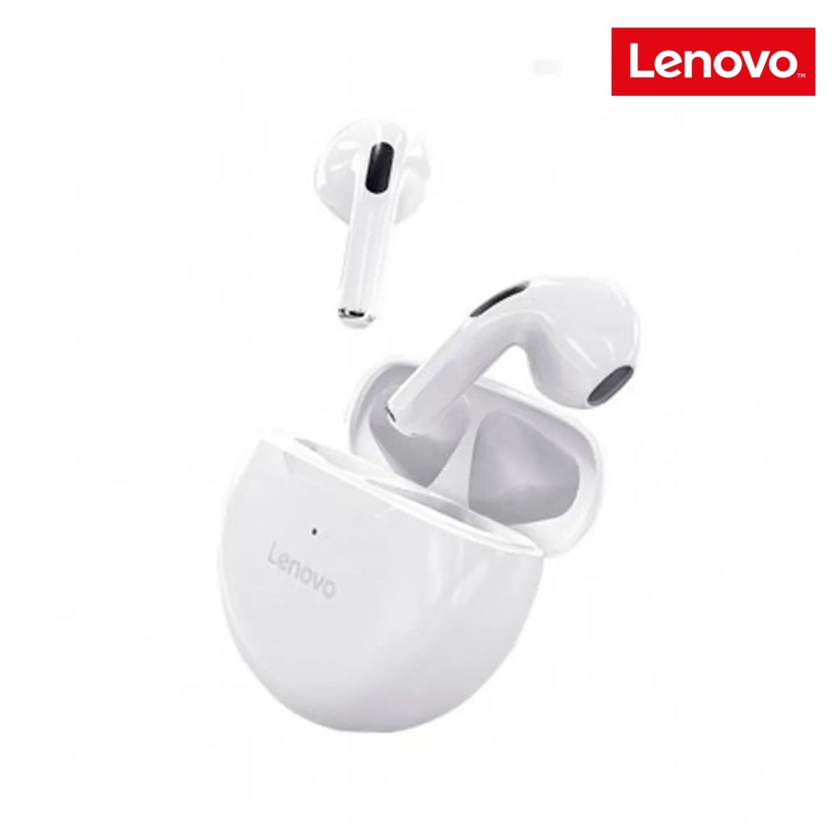 LENOVO - Audífonos Inalámbricos Bluetooth Lenovo HT38 Blanco