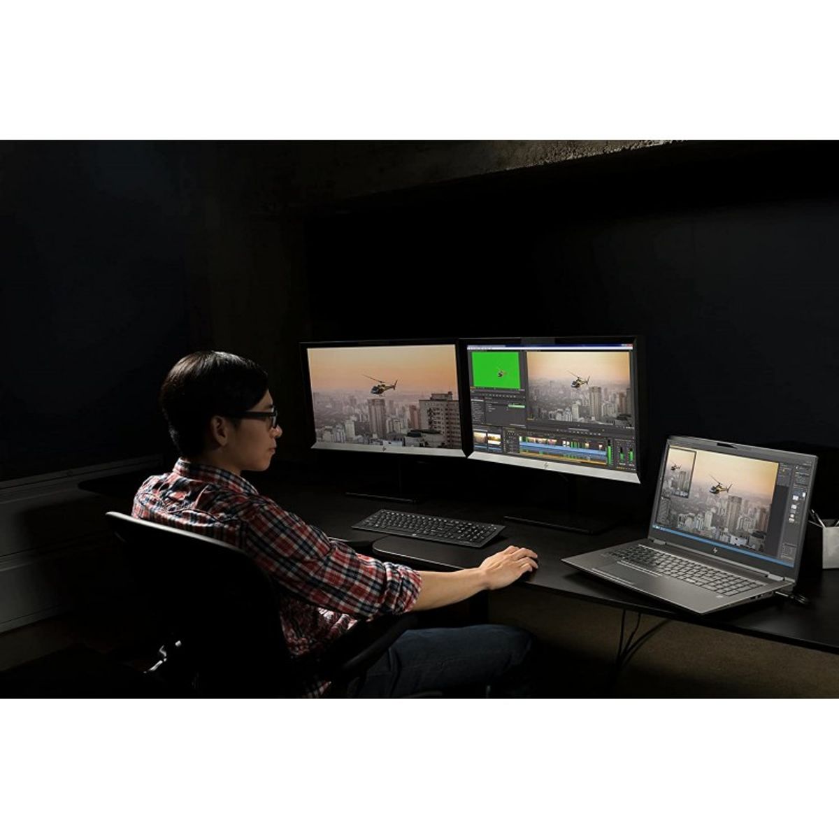 HP - Workstation HP ZBook Fury 17 G7 17.3" FHD Xeon W-10885M 32GB RAM 1TB SSD 1TB HDD NVIDIA RTX 4GB