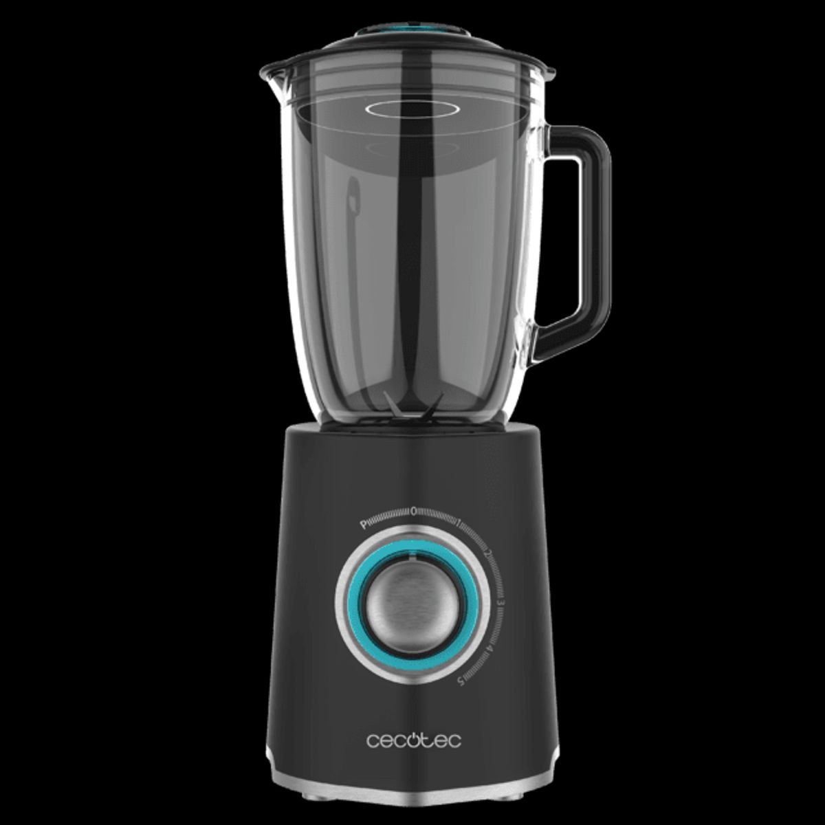 CECOTEC - Licuadora Power Black Titanium 2000MAX Mix Go