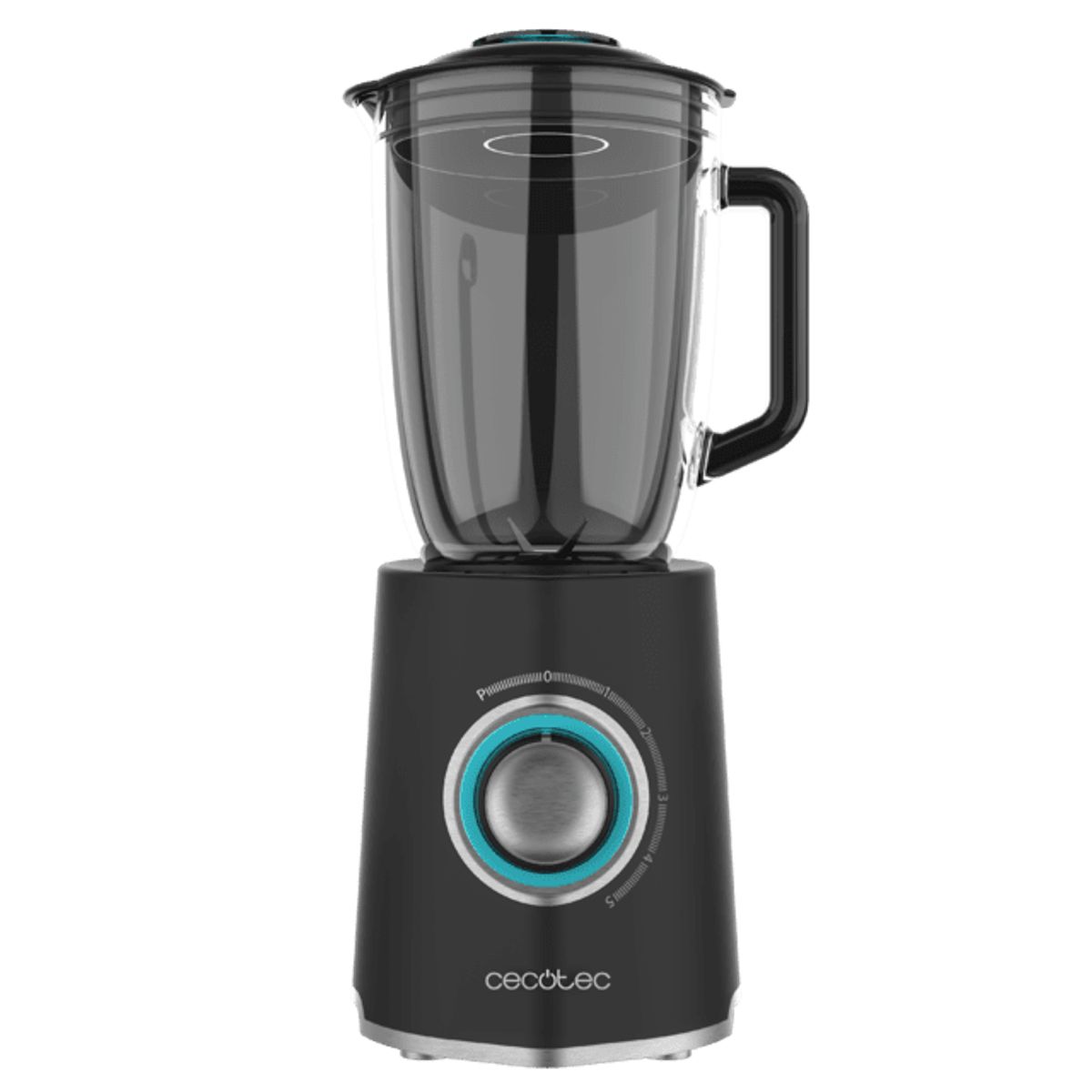 CECOTEC - Licuadora Power Black Titanium 2000MAX Mix Go