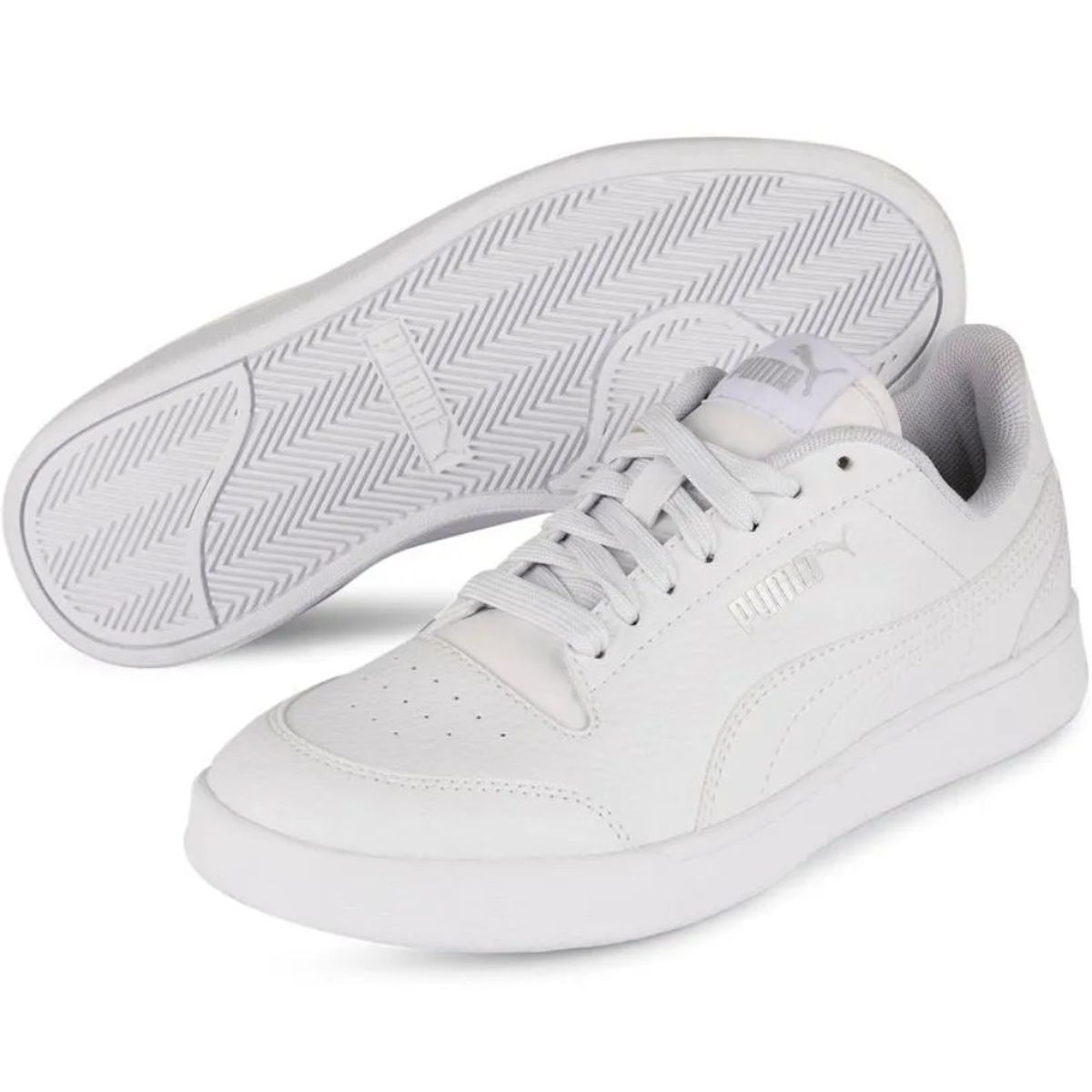 PUMA - Zapatilla Puma Shuffle AO SL JR 407952 01 Blanco