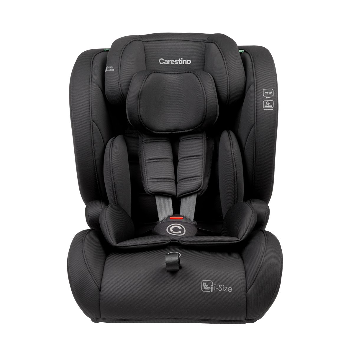 CARESTINO - Silla de Auto MUNICH I-Size 76-150cm Isofix Negro