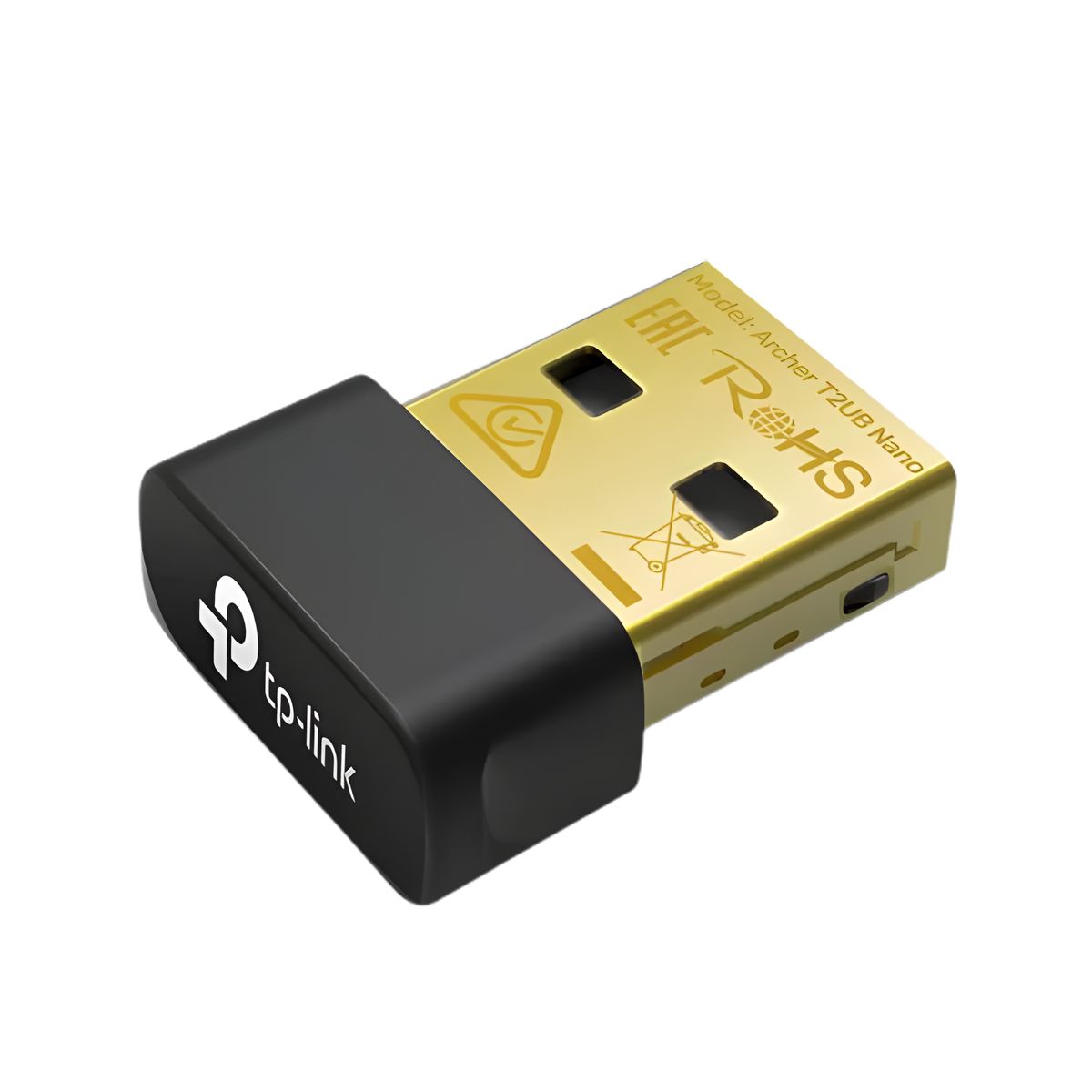 TP LINK - Adaptador USB inalámbrico - Bluetooth 4.2 - Archer T2UB Nano