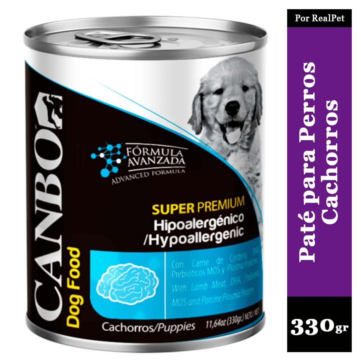 CANBO - Paté Perro Cachorro Canbo Hipoalergénico 330 gr