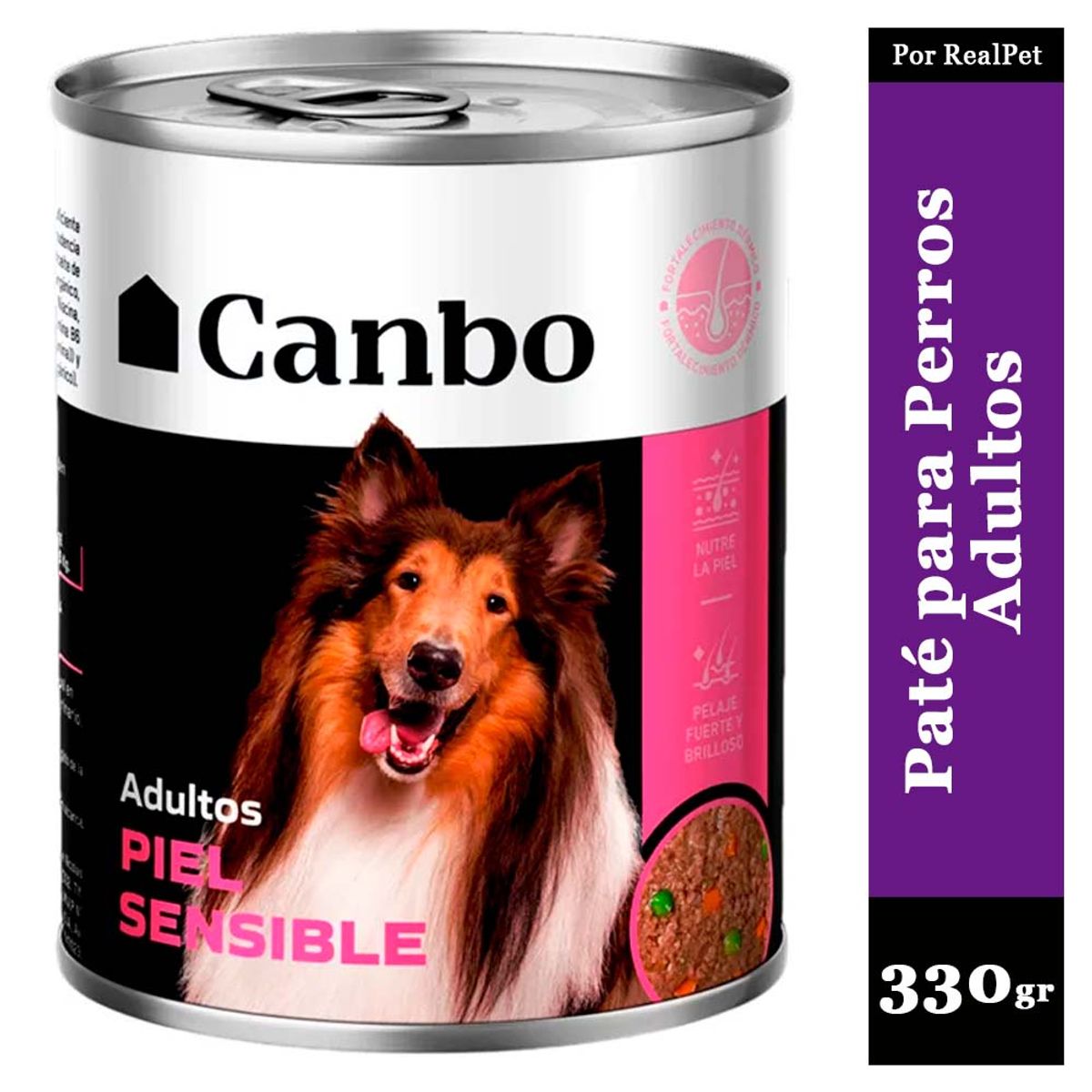 CANBO - Paté Perro Adulto Canbo Piel Sensible 330 gr