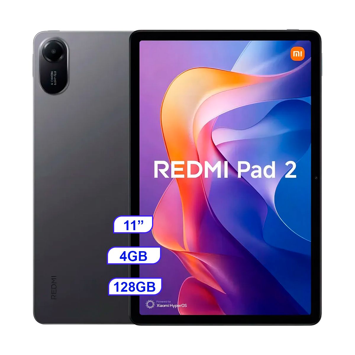 XIAOMI - Tablet Xiaomi Redmi Pad 2 4GB 128GB Graphite Gray