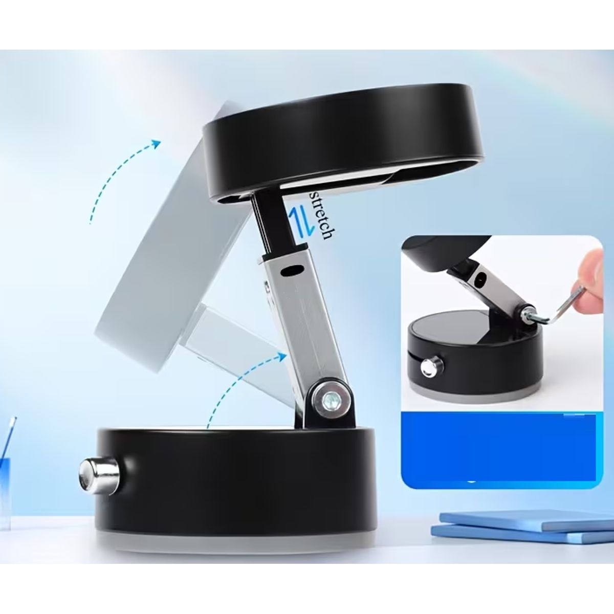 GENERICO - Soporte Magnético para Celular de auto MagSafe ° Fijación por Vacío  Uso con Una Mano