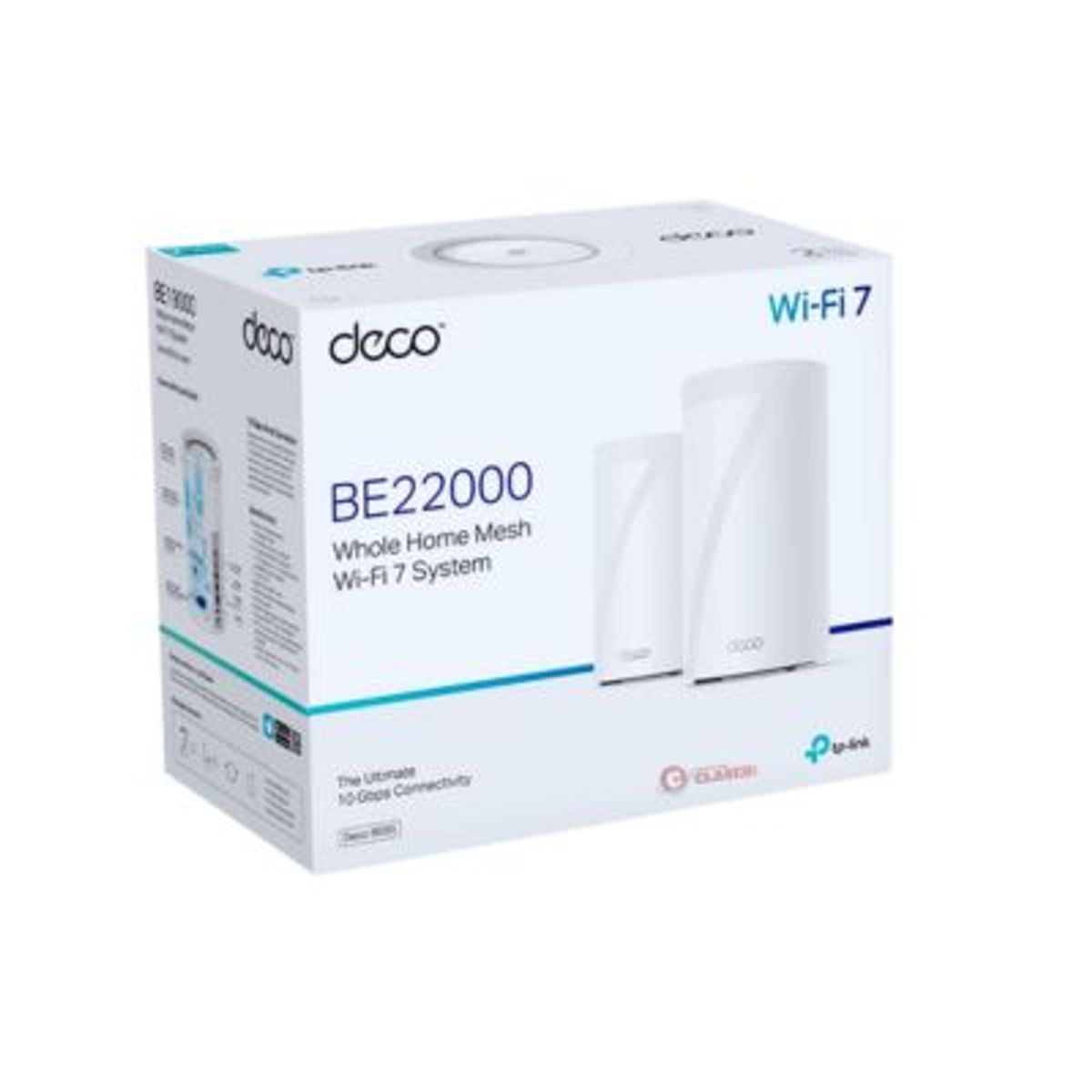 TP LINK - SISTEMA WIFI MESH TP-LINK DECO BE85-2 BE19000 PACK2 WIFI7