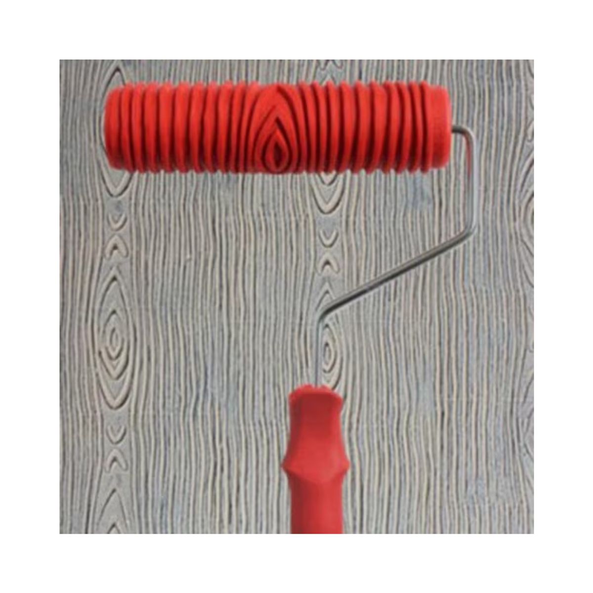 GENERICO - Rodillo de pintura con patrón texturizado  de MAdera