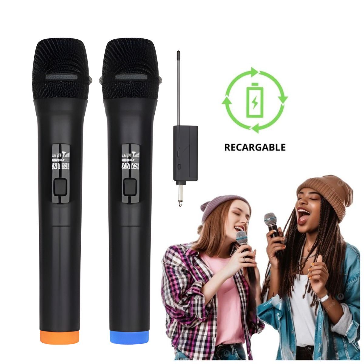 ROHS - MICROFONO KARAOKE UHF PROFESIONAL BOSSNEY