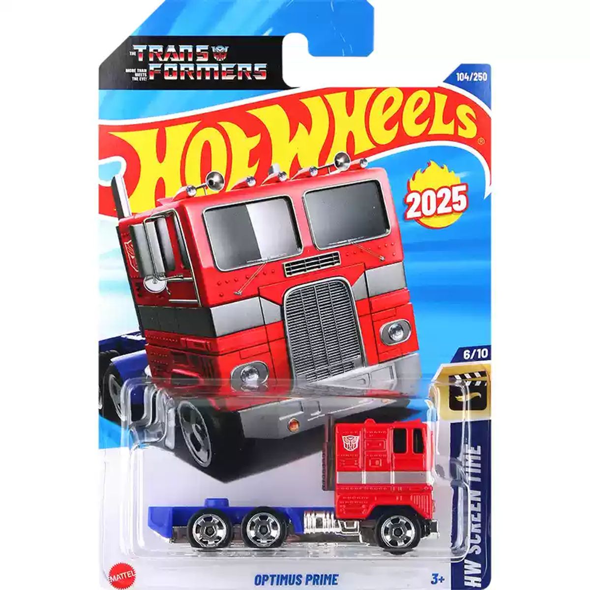 HOT WHEELS - Optimus Prime Transformers Hot Wheels