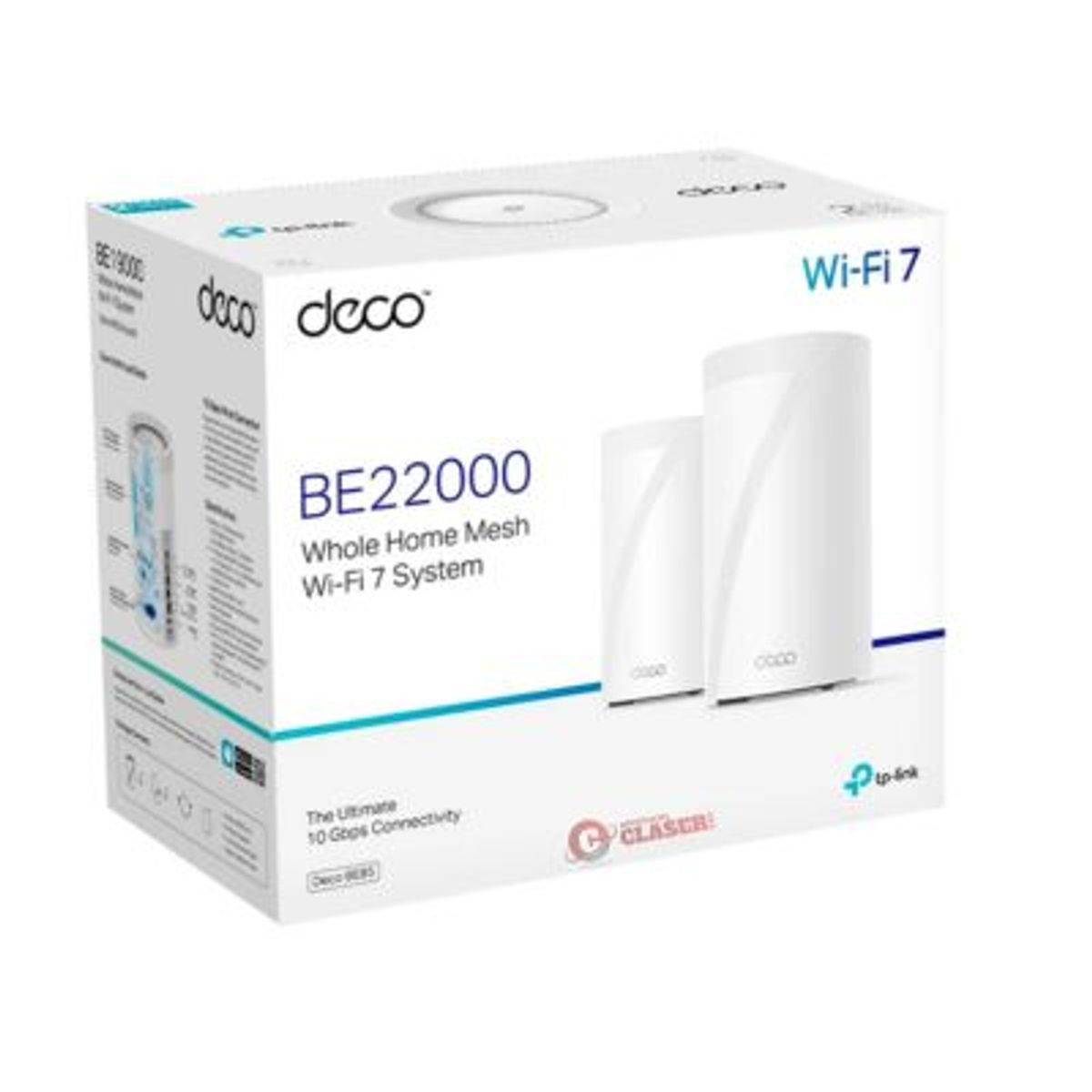 TP LINK - SISTEMA WIFI MESH TP-LINK DECO BE85-3 BE22000 PACK3 WIFI7