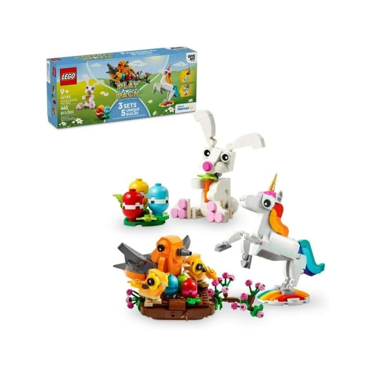 LEGO - LEGO Colorful Animals Play Pack 5 in 1 Box 66783