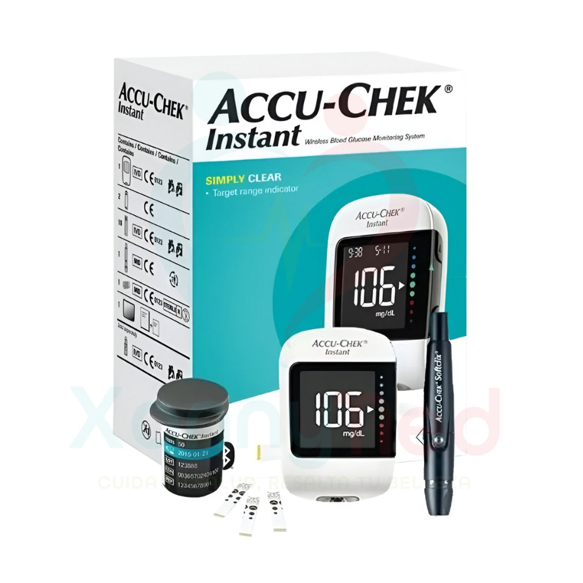 GENERICO - GLUCOMETRO ACCU-CHECK INSTANT