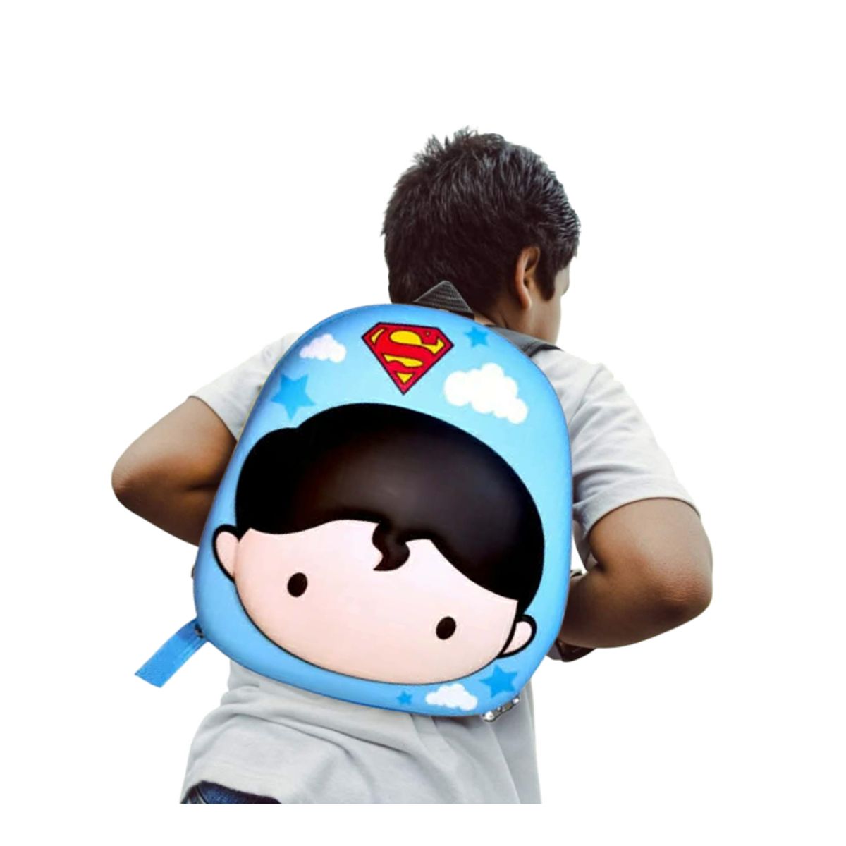 ROMAX - Mochila Escolar Infantil Estilo Héroe Clásico Acolchada