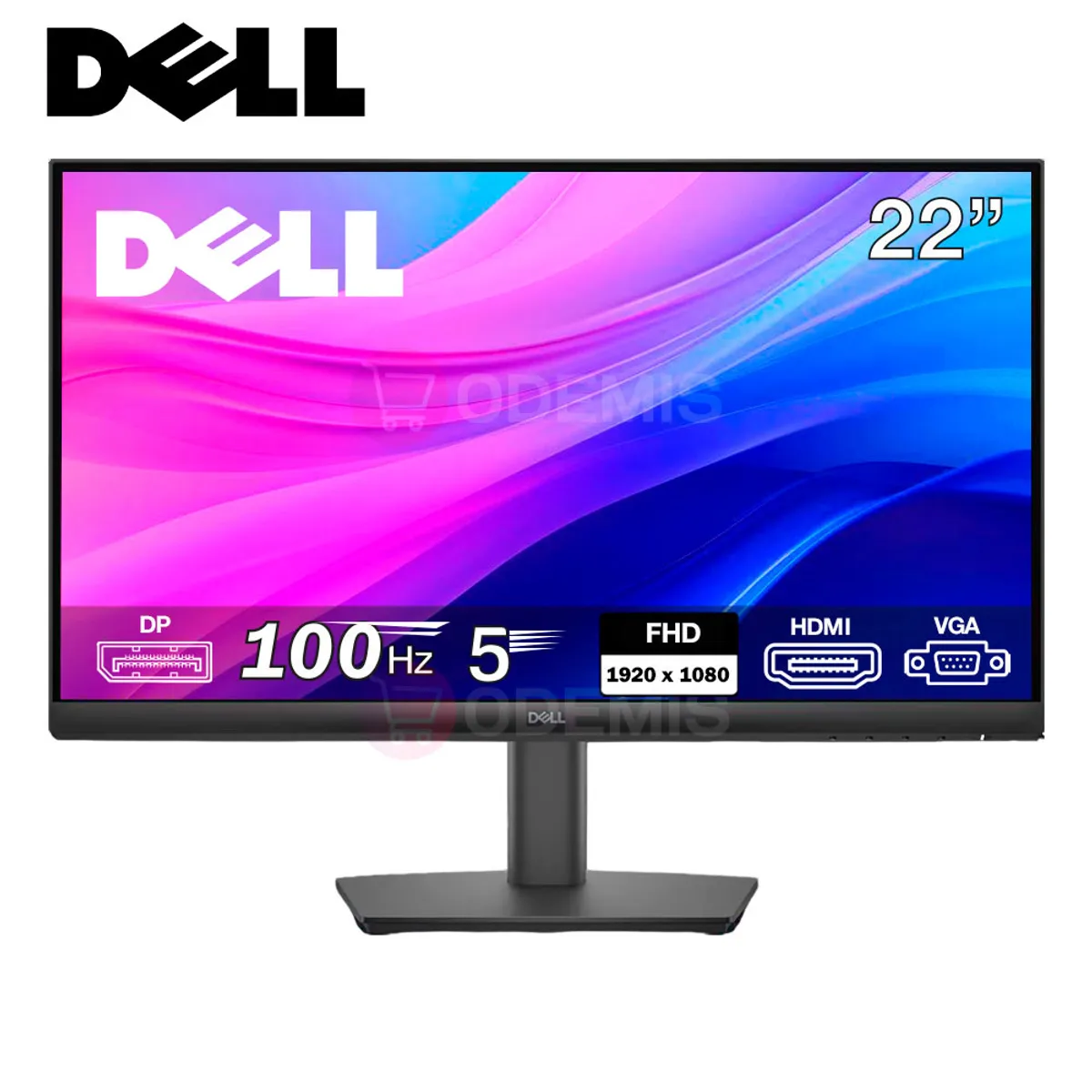 DELL - Monitor Dell Pro E2225HM 210-BQHW de 22 Full HD con conexión HDMI alto rendi