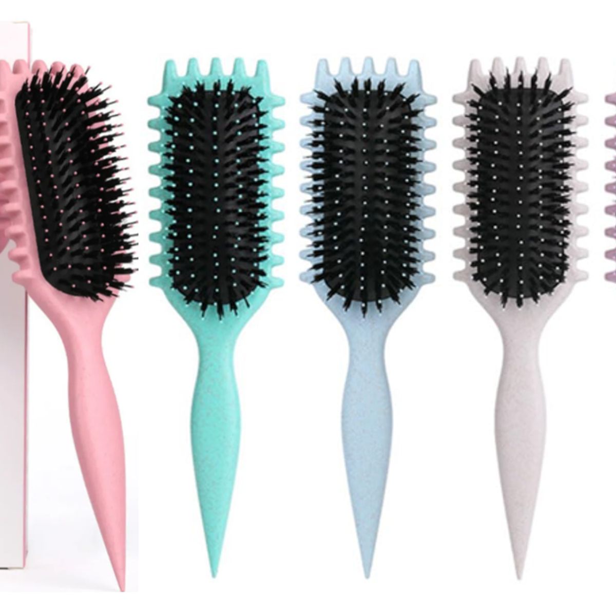 GENERICO - CEPILLO PEINE PARA RIZOS