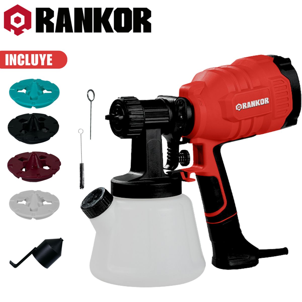 RANKOR - Pistola de Pulverizar 650W RANKOR  Modelo RSG65001