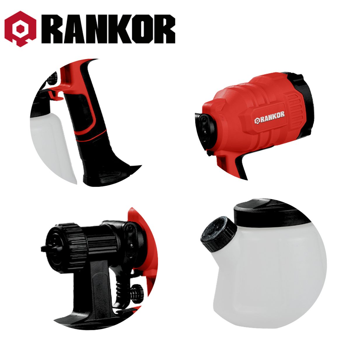 RANKOR - Pistola de Pulverizar 650W RANKOR  Modelo RSG65001
