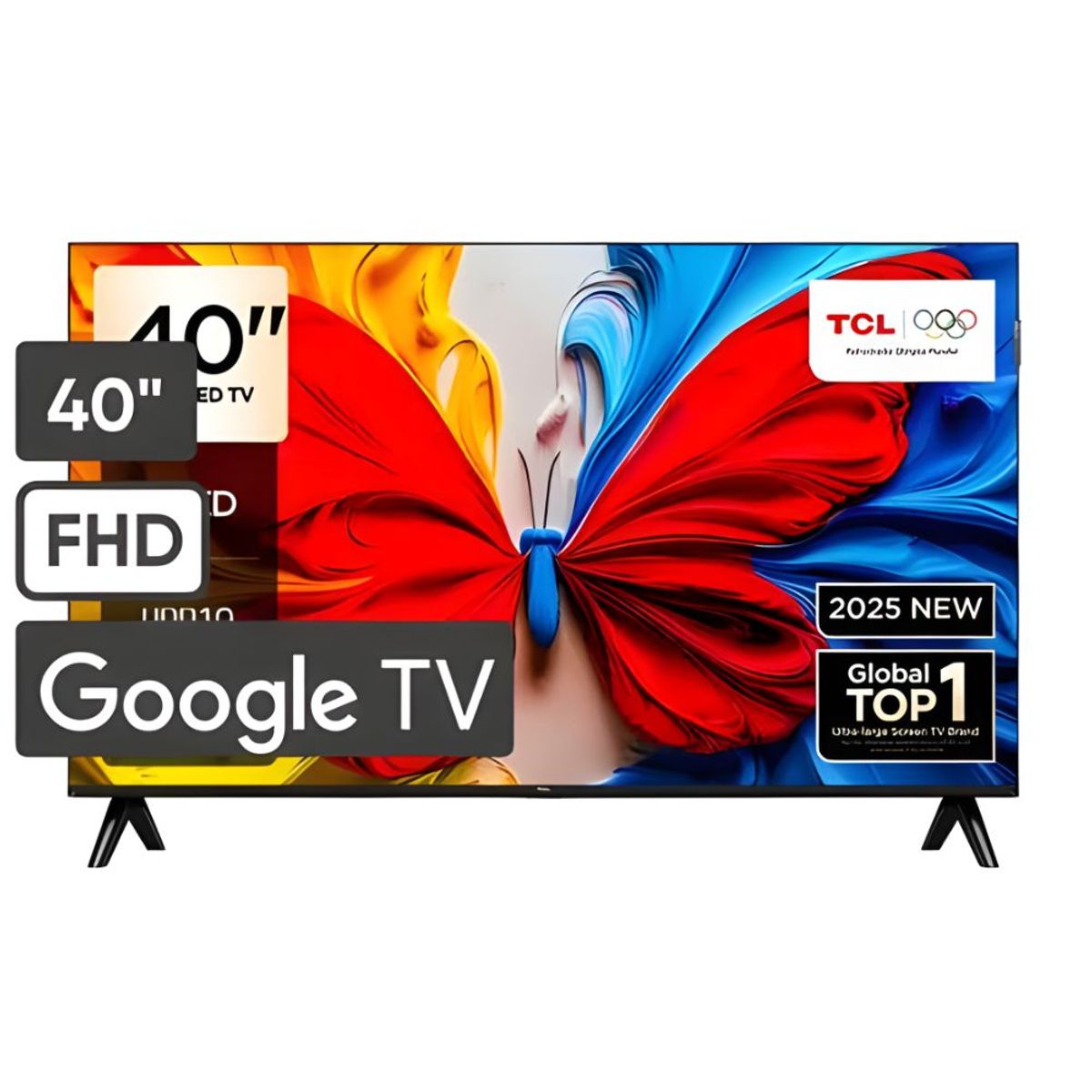 TCL - Televisor TCL  QLED 40" FullHD Smart TV 40S5K-GOOGLE TV