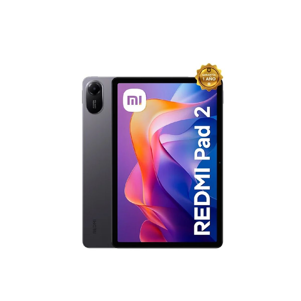 XIAOMI - Tablet Xiaomi Redmi Pad 2 11" 2.5K, WiFi, 4GB, 128GB, HyperOS 2.0 con Android 15, Gris oscuro