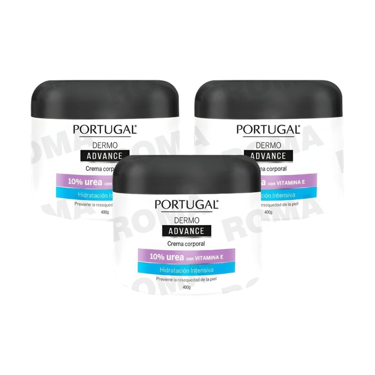 PORTUGAL - PACK 3 DERMO ADVANCE LOCIÓN CORPORAL 400G PORTUGAL