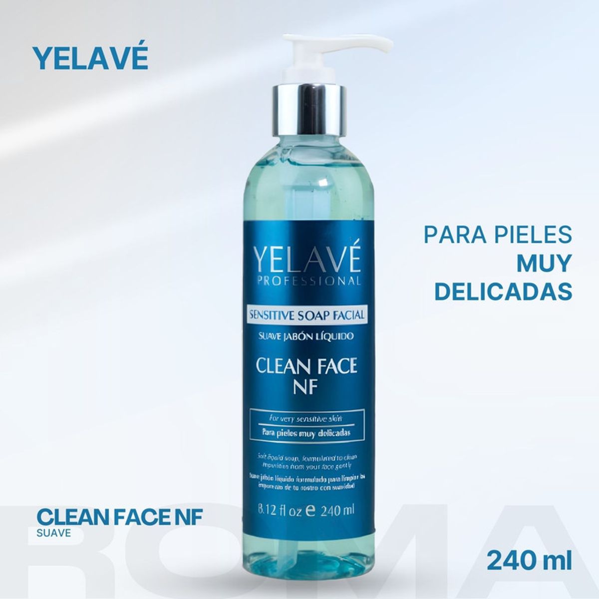 GENERICO - CLEAN FACE NF 240ML YELAVÉ