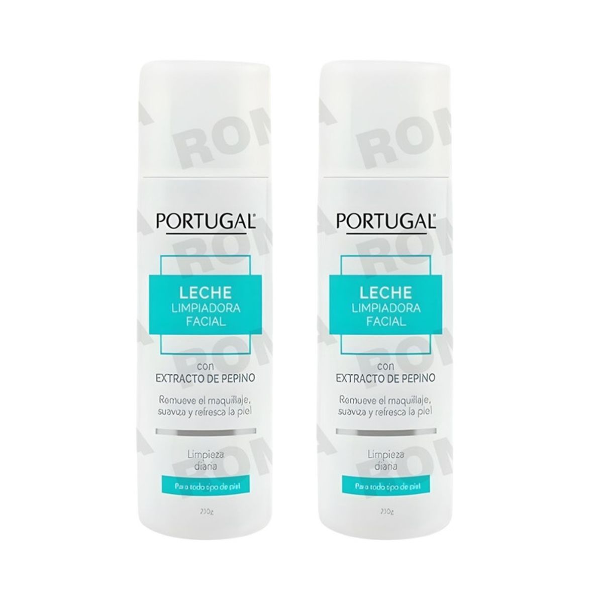 PORTUGAL - PACK 2 LECHE LIMPIADORA FACIAL 210G PORTUGAL