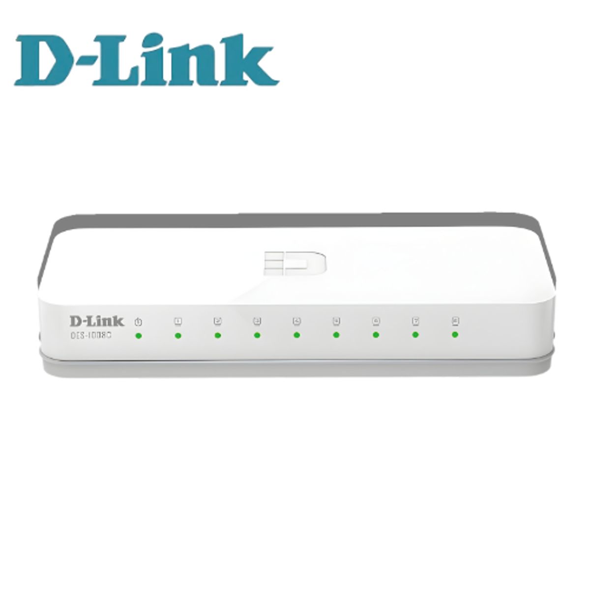 DLINK - Switch D-Link DES-1008C 8 Puertos Fast Ethernet 10/100 Mbps RJ-45