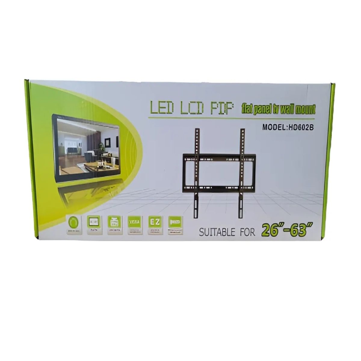 GENERICO - Base para Tv Soporte para Pared LED LCD PDP 26-63 Pulgadas