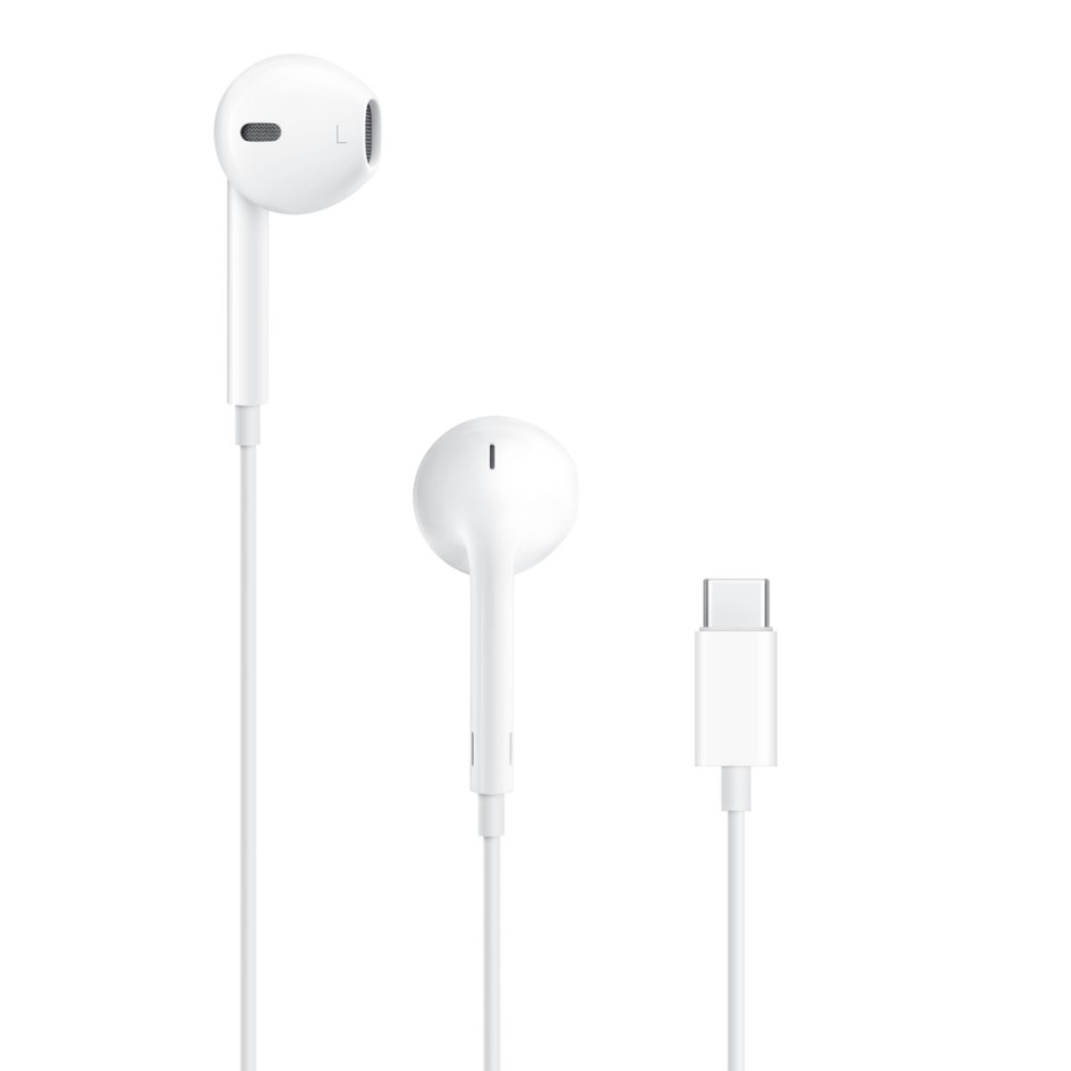 APPLE - Apple EarPods con Conector USB-C Original  Micrófono + Control  iPhone iPad Mac